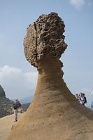 Mushroom Rock At Yehliu Geopark
