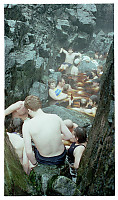 Crowded Pools at Hotsprings Cove