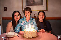 Birthday Cake With Grandkids