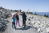 Hiking In Rock Zone