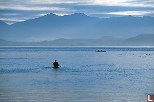 Kayaking Into Channel