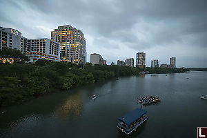 Boats Gathering For Bats