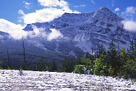 Mountains In Snow