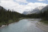 Kootenay River With Mountains