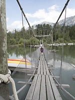 Suspension Bridge After Paddle