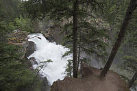 Cliff Edge Overlook Lower Bugaboo Falls