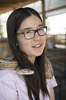 Nara With Snake