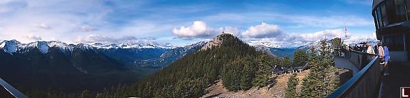 View From Sulfur Mountain Stations