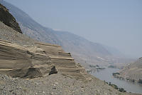 Sandy Cliffs High Above Fraser