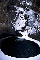 Lower Falls of Johnson Canyon