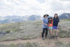 Family Portrait At Top Of Pass