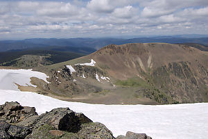 Hanging Valley Over Quiniscoe Lake