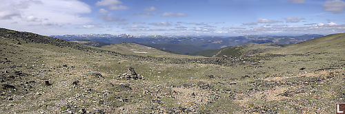 Mountains From The Moonscape