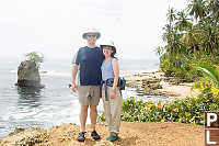 Us On Tropical Beach