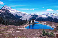 View Of Elfin Lakes