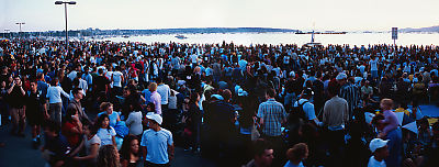 First Beach 2004 Crowd