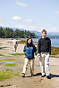 Sean And Catherine On Beach