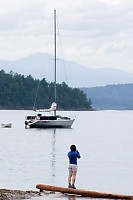 Helen And The Sail Boat