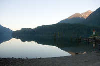 Indian Arm Mirror At Sunrise