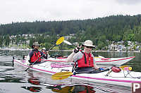 Paddling Out Of Deep Cove