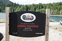 Gwaii Haanas Sign