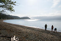 Walking On Beach