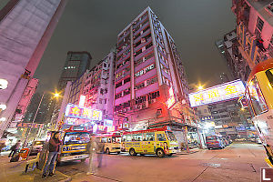 Lit By Red Neon