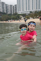 Mainland Tourists On Beach