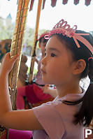 Nara Riding On Carousel