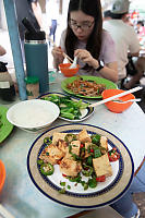 Spicy Fried Tofu At Dai Pai Dong