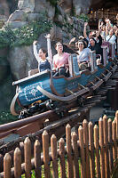 Front Of Roller Coaster