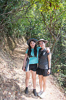 Nara And Claira Hiking