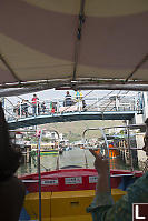 Riding Under The Village Bridge