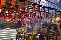 Nearly Empty Man Mo Temple