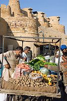 Vegetable Stand Under Fort