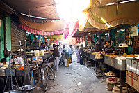 Awning Covered Market