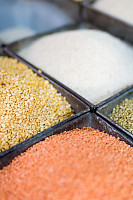 Grains In Square Tins