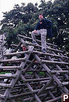 Eric And Mark On Climbing Timbers