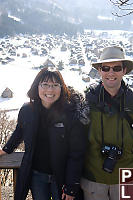 Mark And Helen In Front Of Valley