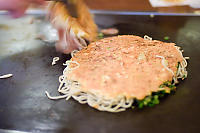 Flipping Okonomiyaki