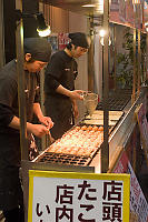 Making Takoyaki