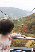 Claira Riding Up The Gondola