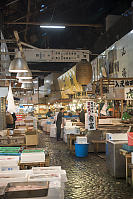 Cobble Floor In Fish Market