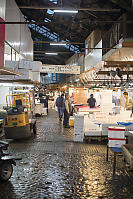 Cobble Stone Floors In Fish Market