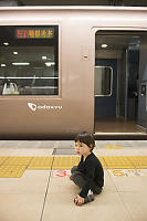 Waiting Outside The Train