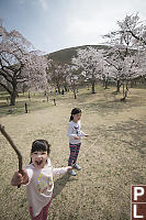 Kids Playing Sticks