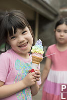 Rainbow Ice Cream Cone