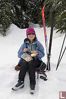 Helen Eating Lunch