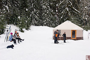 Lunch At The Yurt