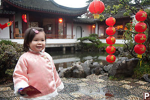 Nara In Courtyard